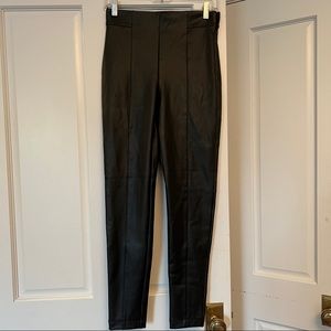 Ann Taylor Faux Leather Pants - Size 2